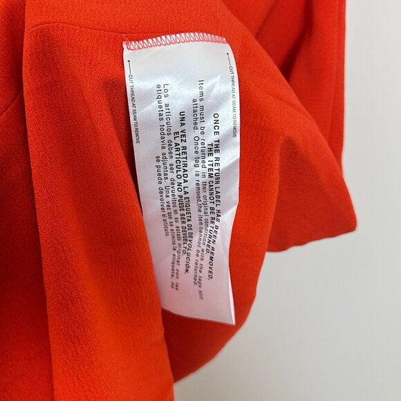 DRESS THE POPULATION Tiffany One-Shoulder Midi Dress in Poppy Size Small NWT - Picture 8 of 12